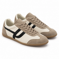 Zapatillas Xti 18027 Blancas y Taupe con Detalles Negros para Mujer