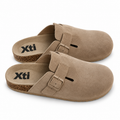 Zuecos Xti beige cerrados con hebilla, vista de producto