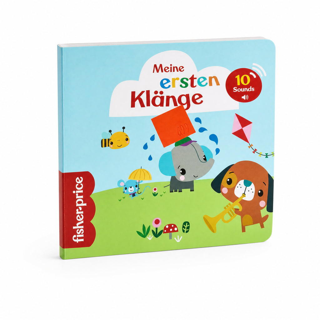 Fisher-Price Libro de sonidos Meine ersten Klänge 10 sonidos de animales