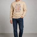 Sudadera The Klandestine Vintage Beige (Talla 2XL)