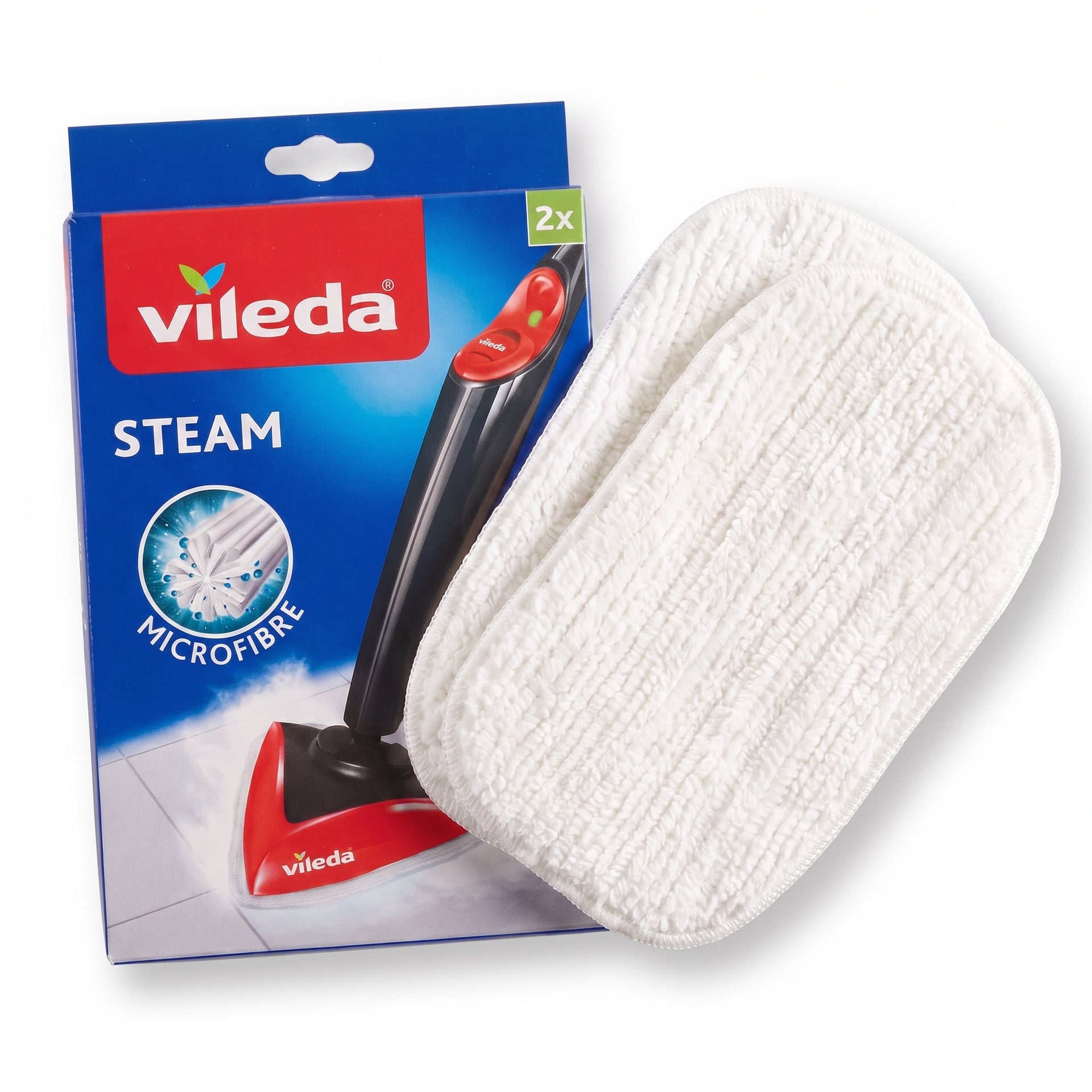 Vileda Steam Pack de 2 Fundas de Microfibra