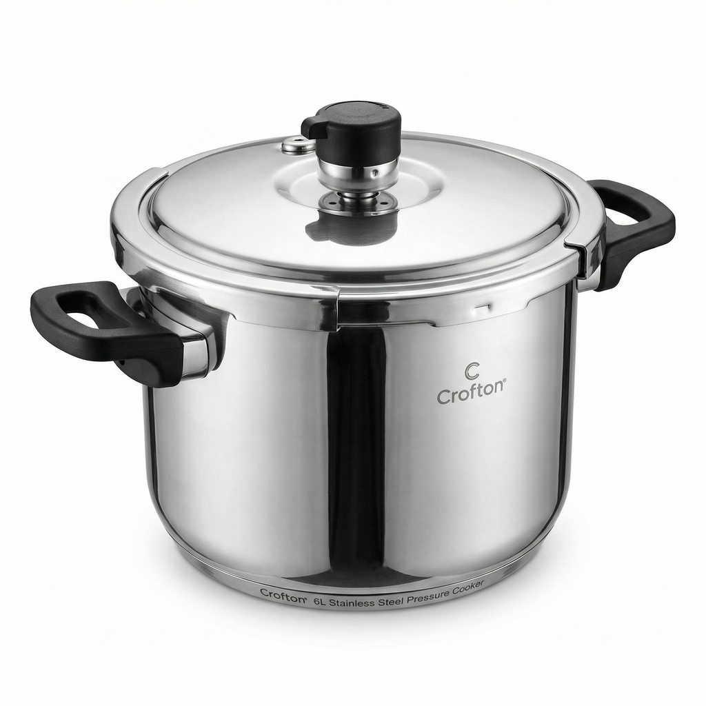 Olla a Presión Crofton 6 Litros Acero Inoxidable