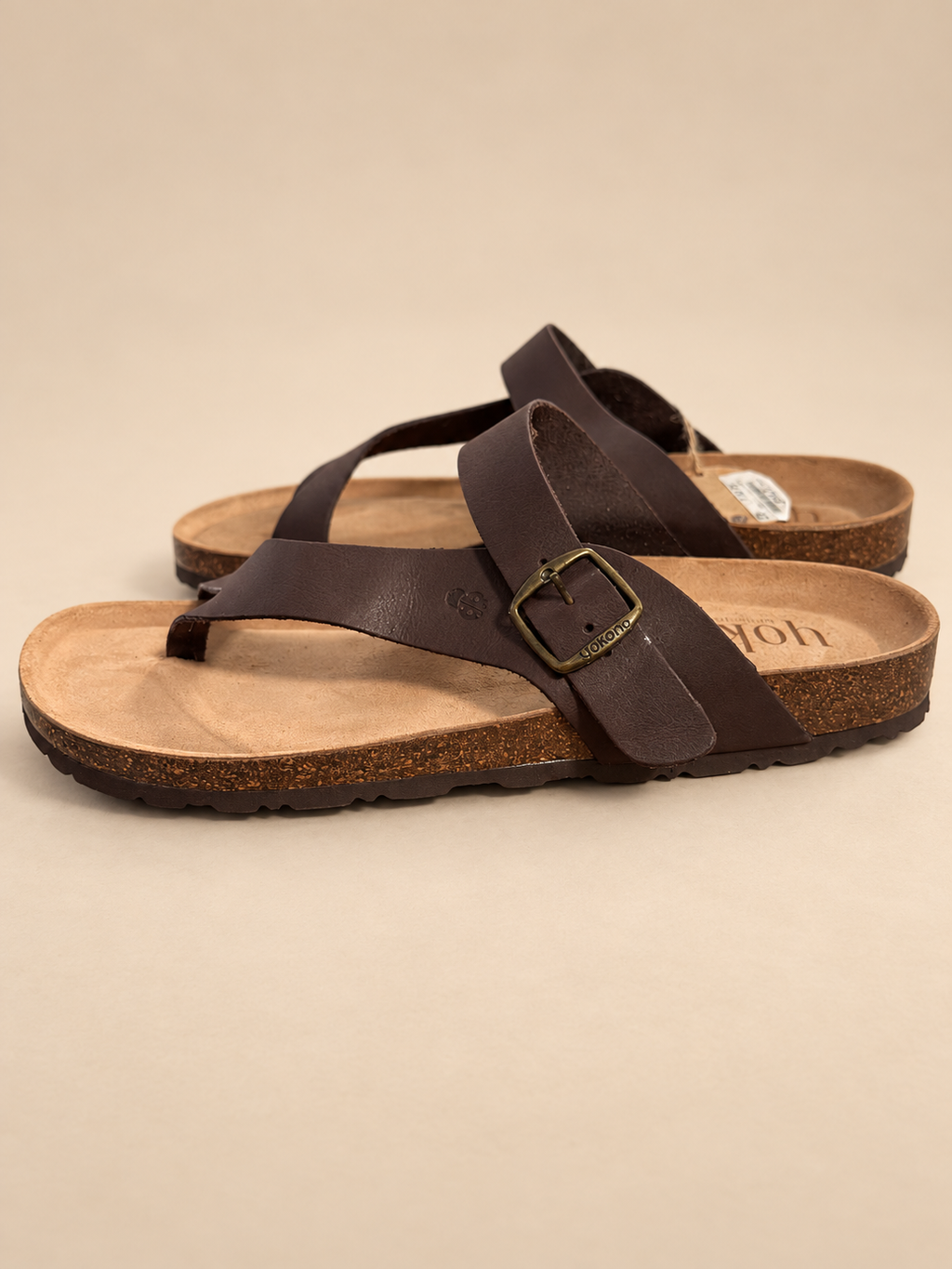 Sandalias Yokono Macam-203 marrón talla 45, ambiente