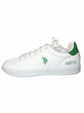Zapatillas U.S. Polo Assn CAMPY004C blancas y verdes — talla 45, principal