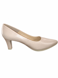 Zapatos de salón Chamby 4276 nude de acabado liso · Talla 40 — fondo blanco