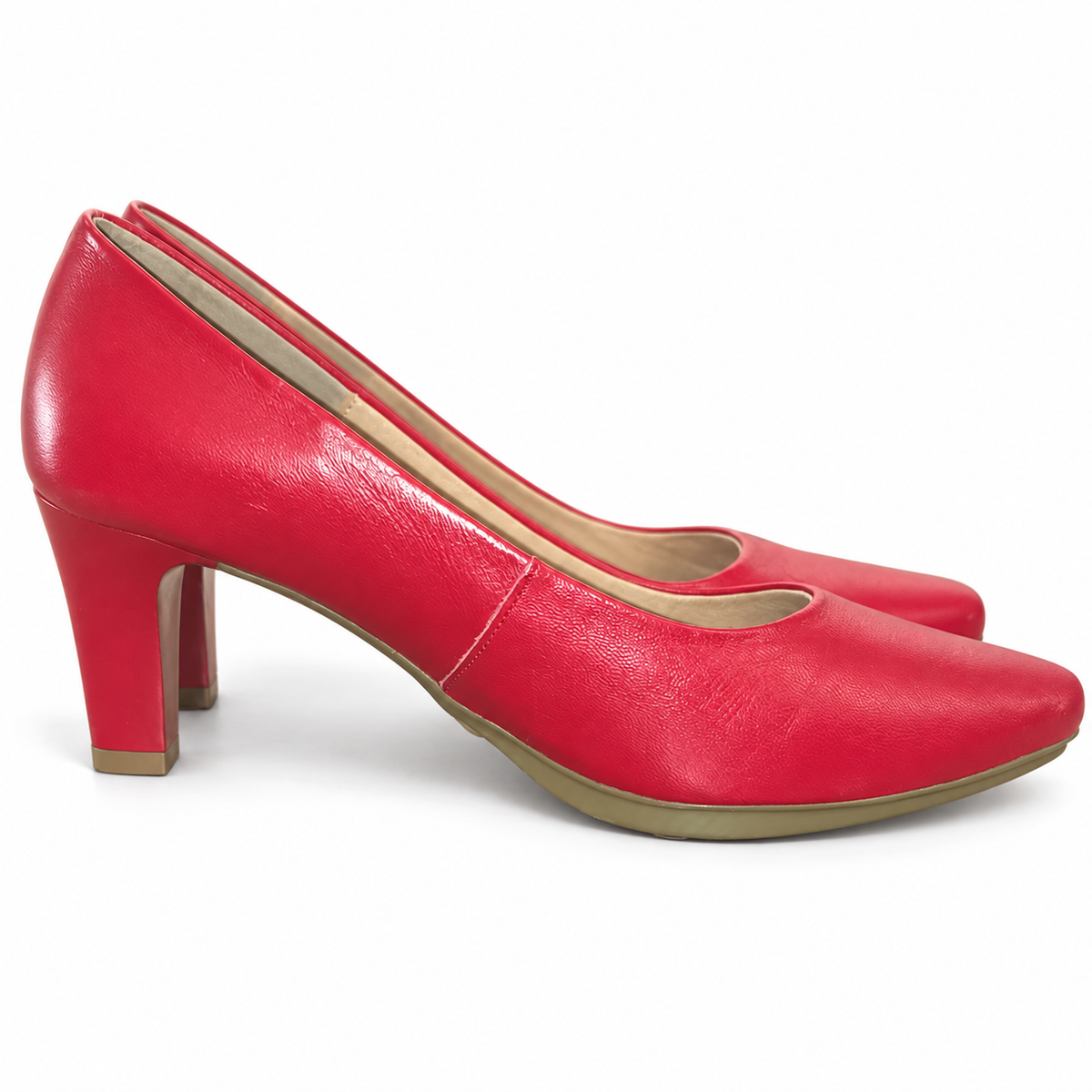Zapatos de salón Chamby 4276 rojos · Talla 36 — vista sobre fondo blanco