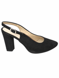 Zapatos destalonados Chamby 4772 negros · Talla 40 — fondo blanco