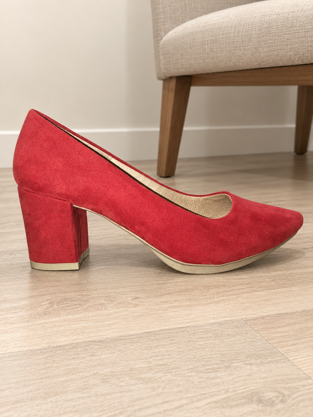 Zapatos de salón Chamby 5260 rojos · Talla 36 — ambiente