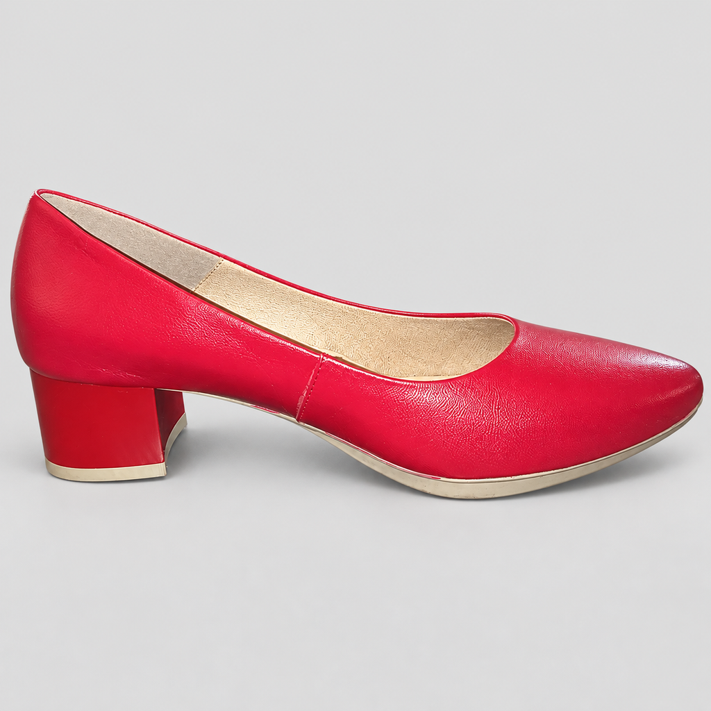 CHAMBY 3480 Napa Rojo talla38, unidad Z-13, detalle