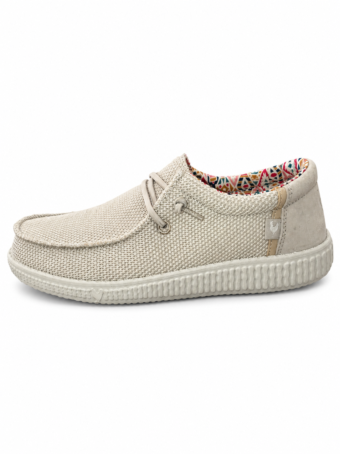 Pitas Gaia beige talla 38 — vista lateral