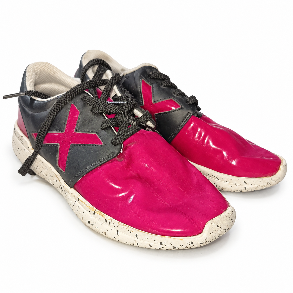Munich fucsia brillante y gris talla35 — portada blanca