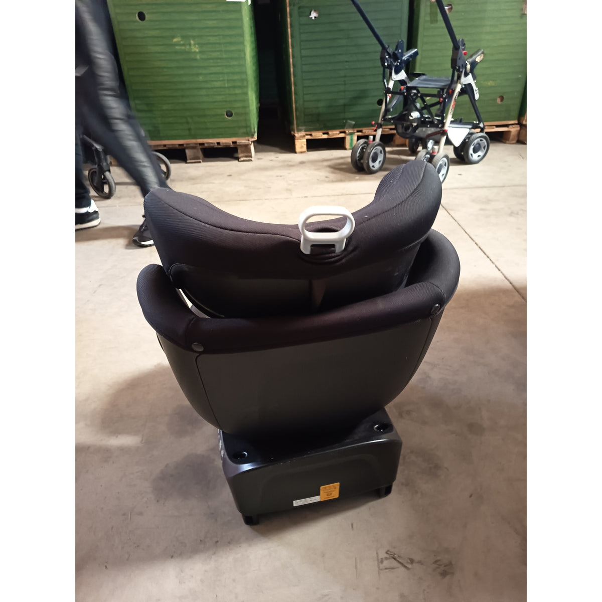 Silla de Coche Infantil Negra y Gris Usada