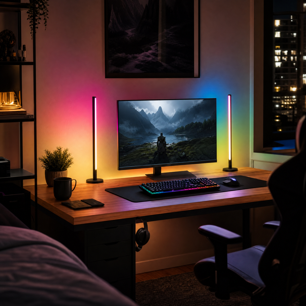 Casalux LED Barras Luz RGB Set 2 Unidades