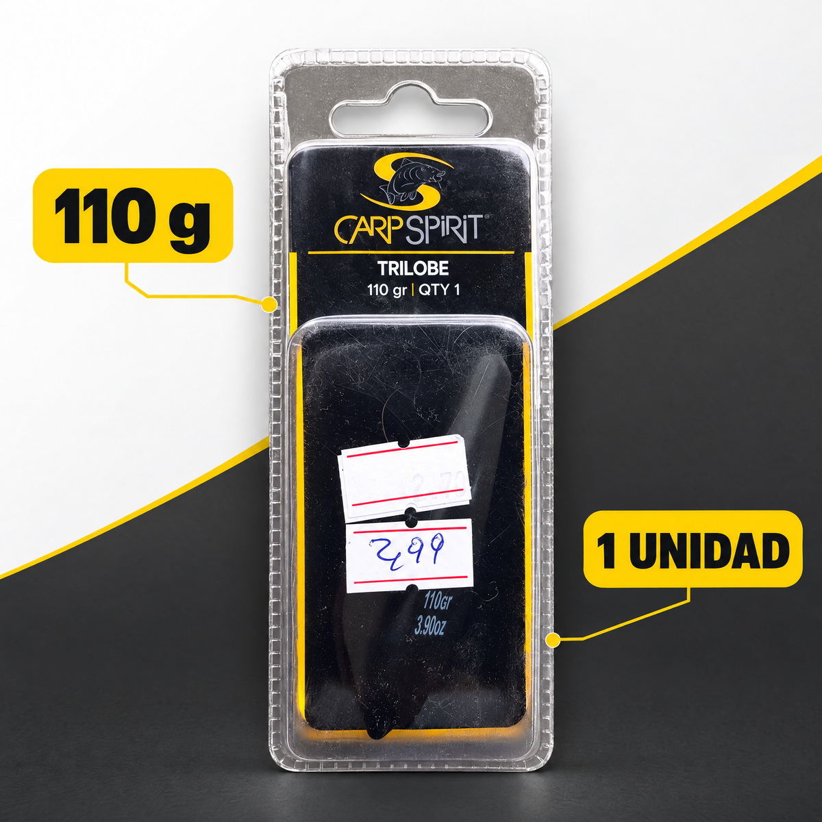 Carp Spirit Trilobe Lead 110 g (3,9 oz) — 1 Unidad