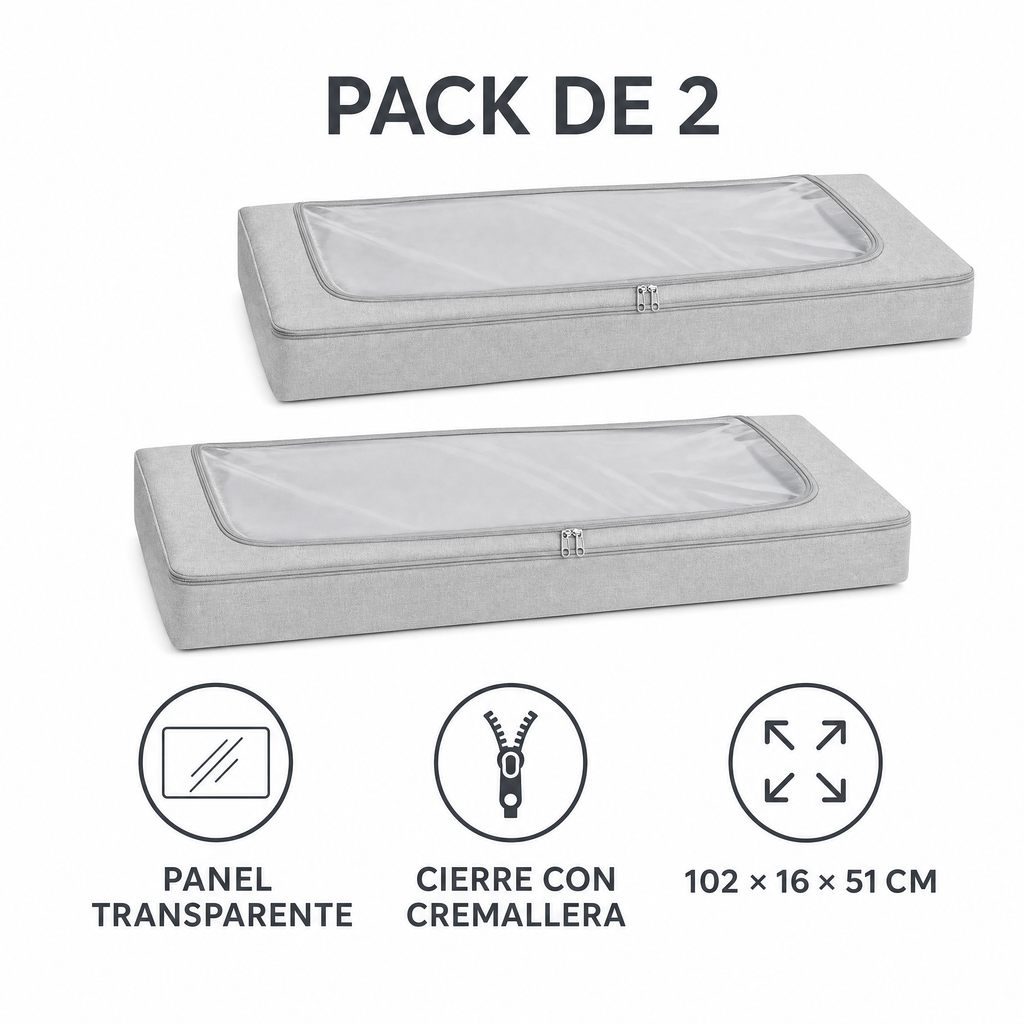 Livarno Home Bolsas de almacenamiento bajo la cama