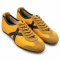 Zapatillas Munich mostaza con detalles marrón oscuro - vista principal