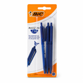 Pack BIC Round Stic bolígrafos azules punta media 1,0 mm