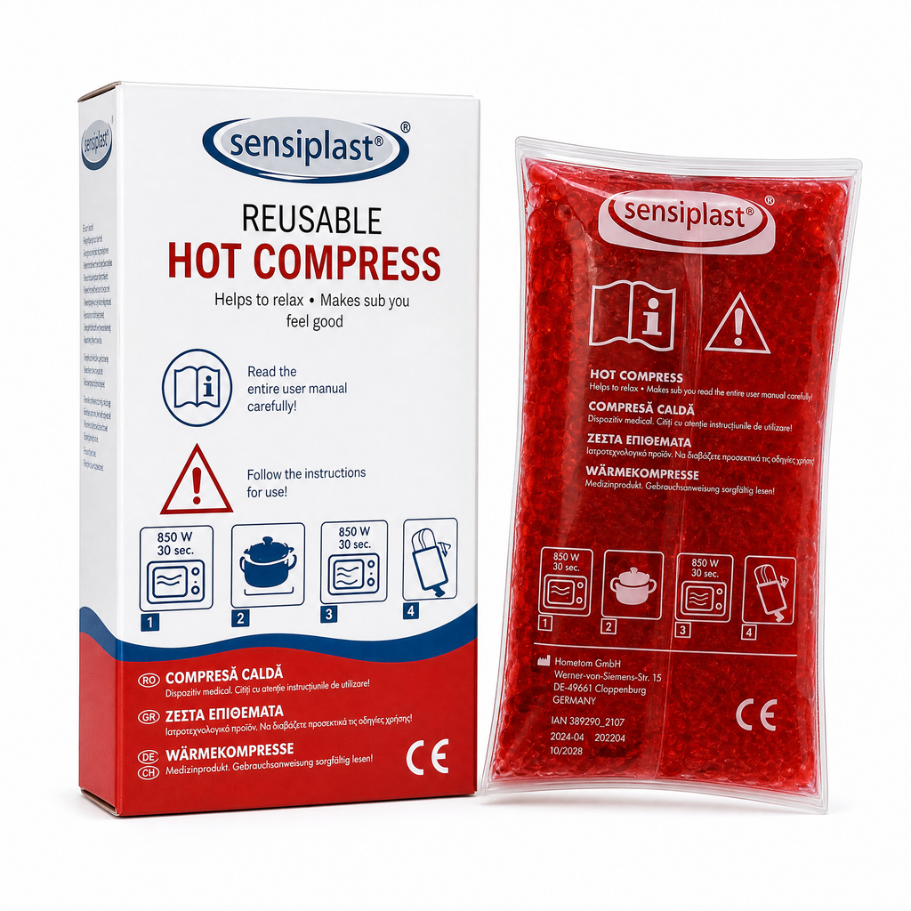 Sensiplast Compresa Térmica Caliente Reutilizable